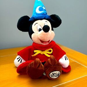 WALT DISNEY WORLD 14 Inch Mickey The Wizard Plush